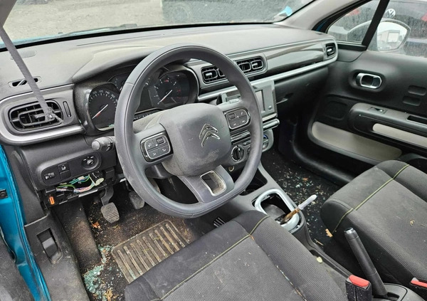 Citroen C3 cena 20900 przebieg: 33000, rok produkcji 2021 z Reszel małe 154